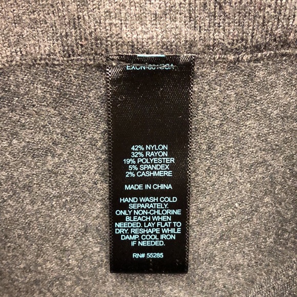 EXPRESS Cashmere Blend Leggings Heather Gray - Picture 6 of 8